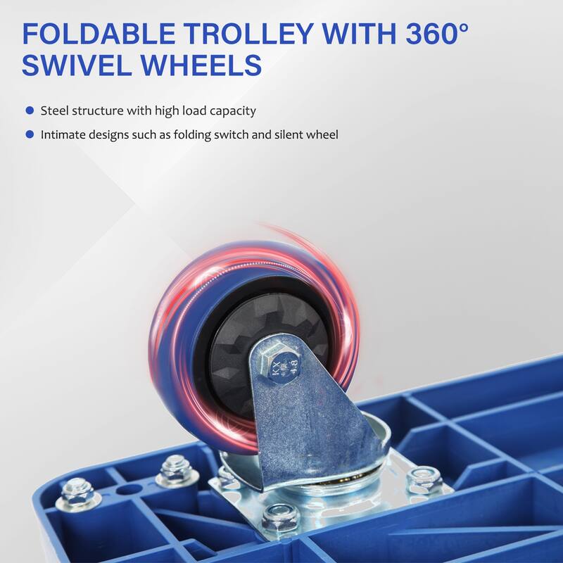 Foldable Push Hand Cart, Platform Truck