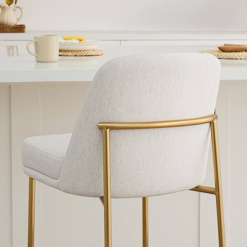 Evelyn Modern 27 inch Counter Height Bar Stool Set of 2