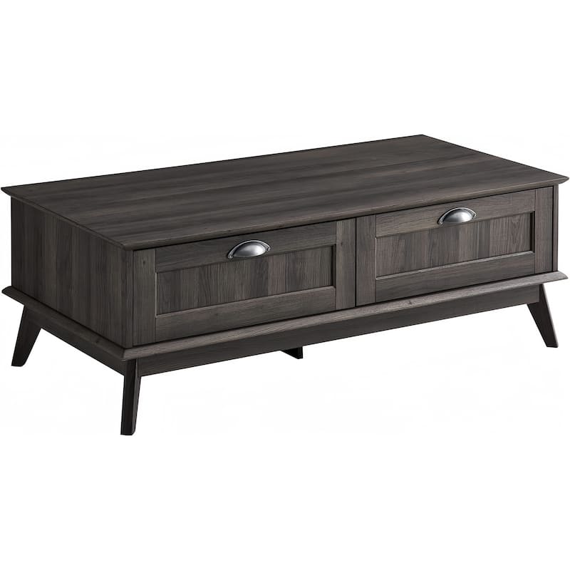 Caffoz Center Coffee Table with Two Fully Extended Drawers