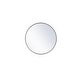 preview thumbnail 152 of 186, Carson Carrington Labbemala Metal Frame Round Mirror