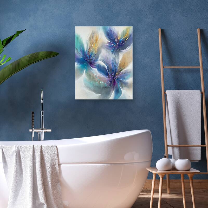 Amethyst Flicker by K. Nari Canvas Art Print