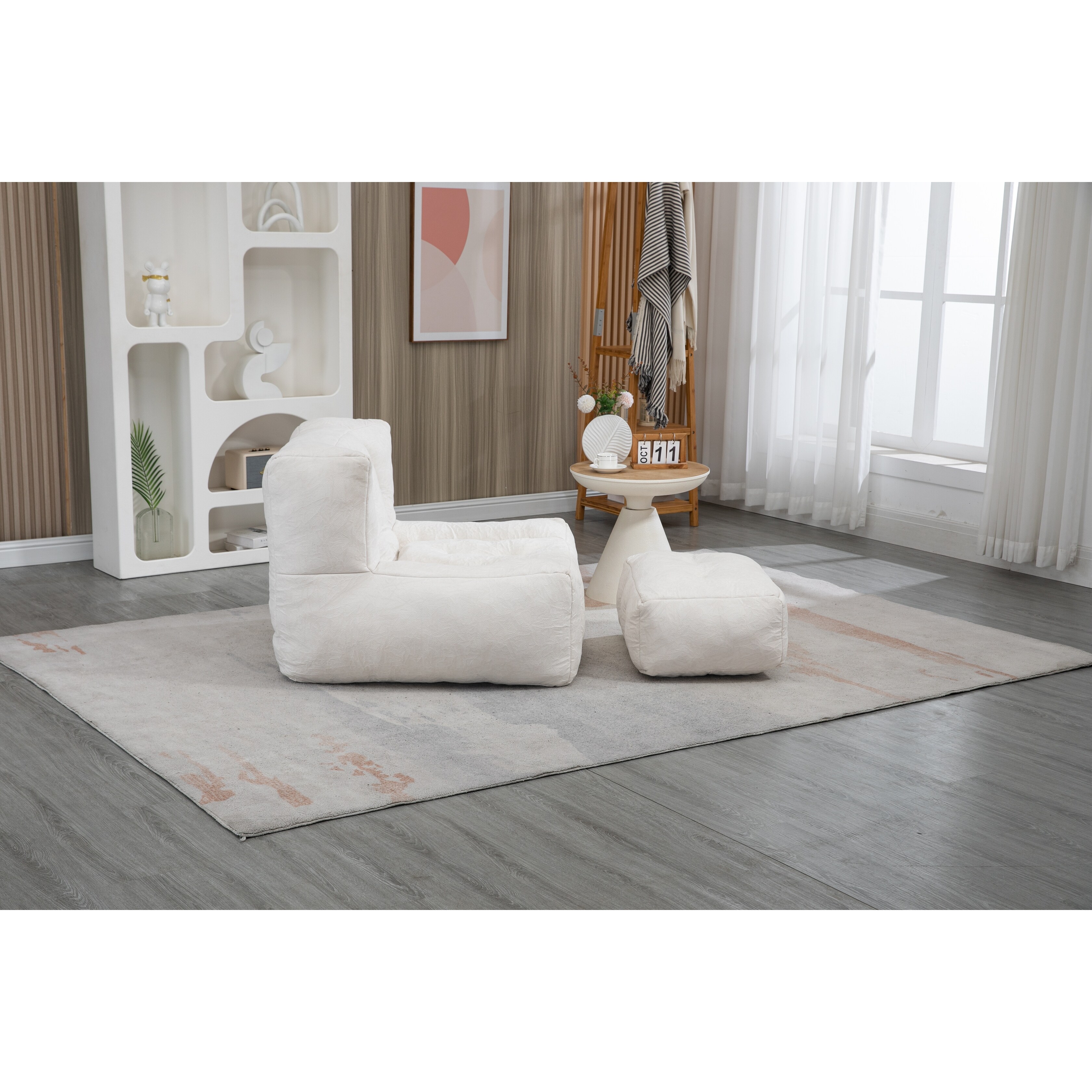 Memory foam lounge chair cover discount