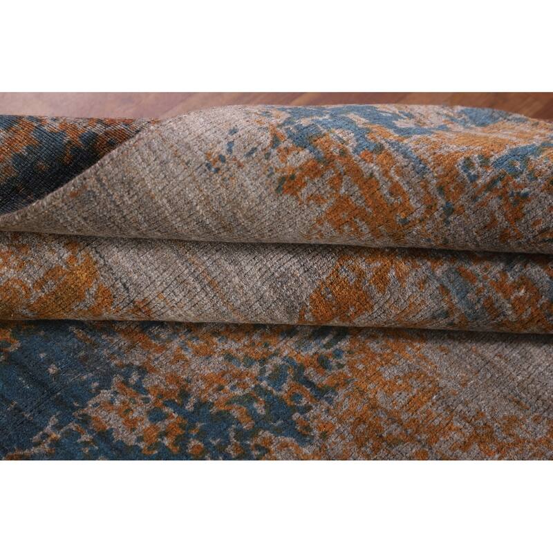Abstract / Modern Area Rug Hand-Knotted Wool Carpet - 5'2" x 8'3"