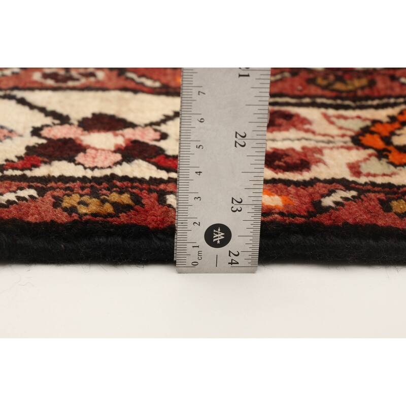 ECARPETGALLERY Hand-knotted Andelz Navy Wool Rug - 3'6 x 9'5