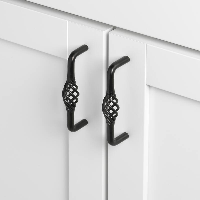 3.75 Center Twisted Birdcage Pull (10 pack)