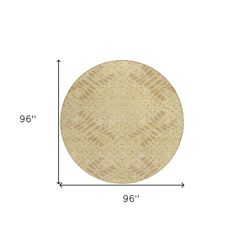 HomeRoots Floral Transitional Rectangle Outdoor Rug