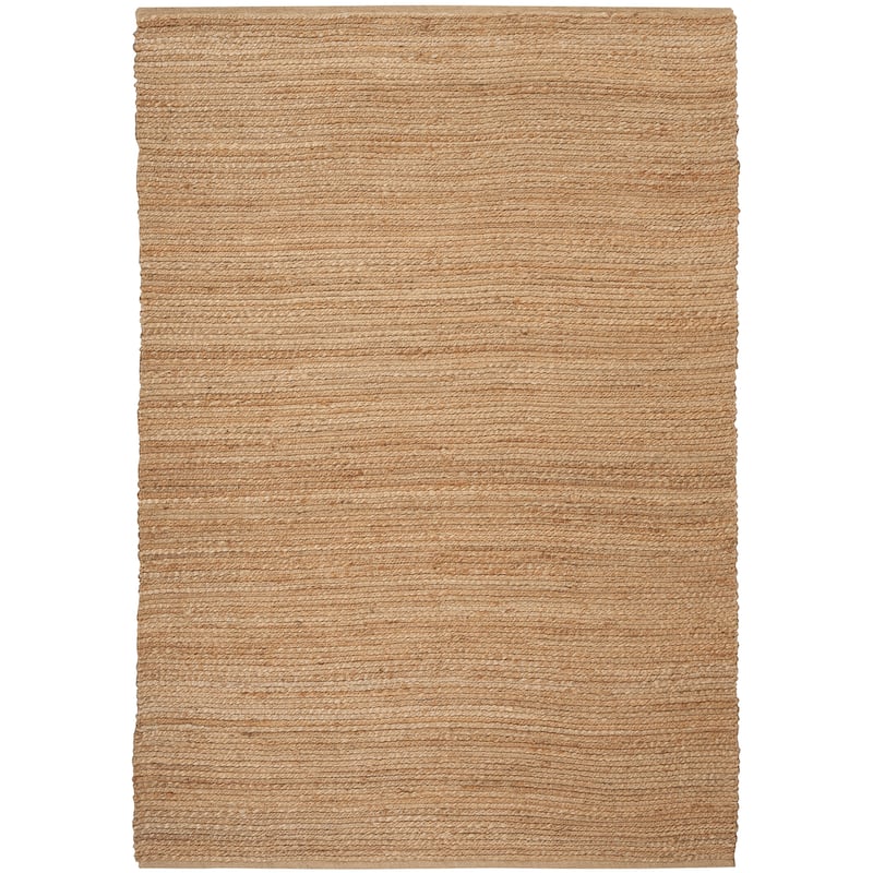 Nourison Natural Jute Indoor only Solid Area Rug