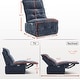 preview thumbnail 7 of 33, MCombo Armless Power Recliner Chair with USB Ports, 3.5" Wall Clearance Electric Reclining Sofa Chair for Living Room, ALR01