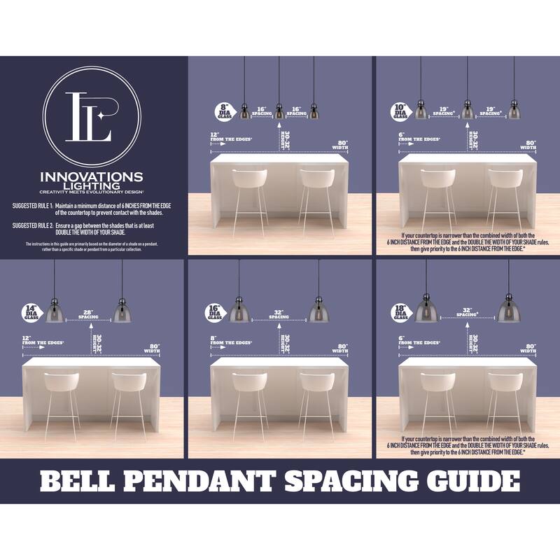 Innovations Lighting Franklin Restoration Bell - 1 Light 8" Stem Hung Mini Pendant