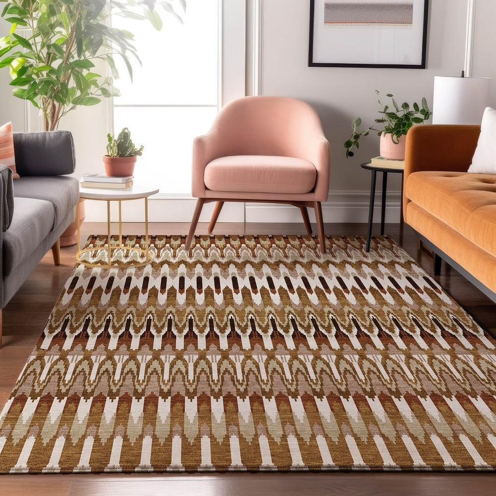 Premium Washable Super Soft Modern Flair Mayfield Rug