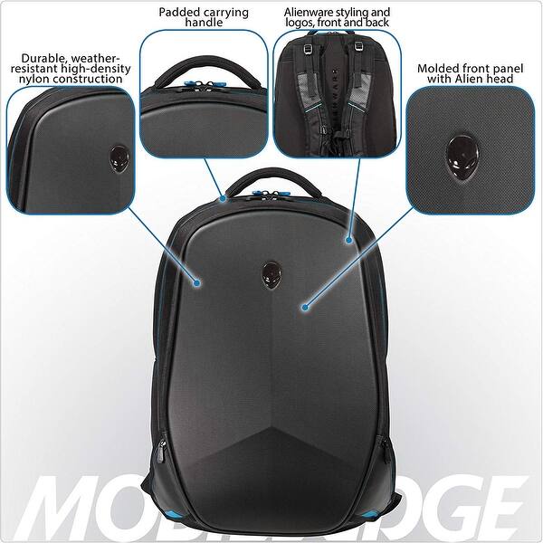 Shop Dell A6897219b Mobile Edge 18 Inch Alienware Vindicator Backpack Awvbp18 Overstock 15359006