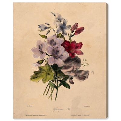 Elisa's Blooms Canvas by Art Remedy, Gallery Wrapped