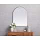 preview thumbnail 7 of 9, Elegant Lighting MR1A2230 Ayra 22" W x 30" H Modern Arched Bathroom