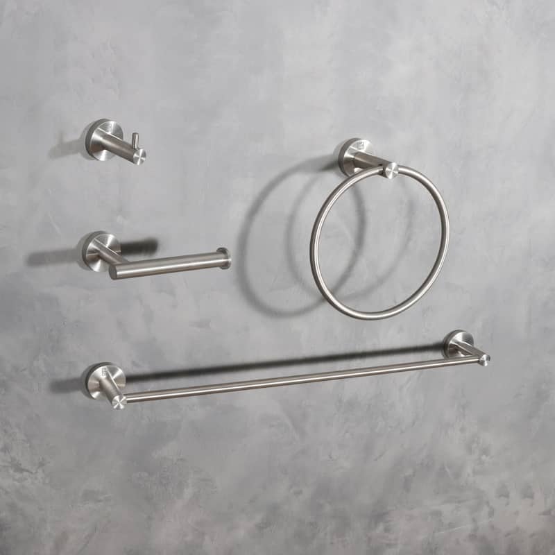 Indigo Home 4-Piece Bathroom Hardware Set