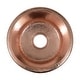 preview thumbnail 10 of 10, Redondo Chico Hand Hammered Copper Universal Mount Bar Sink