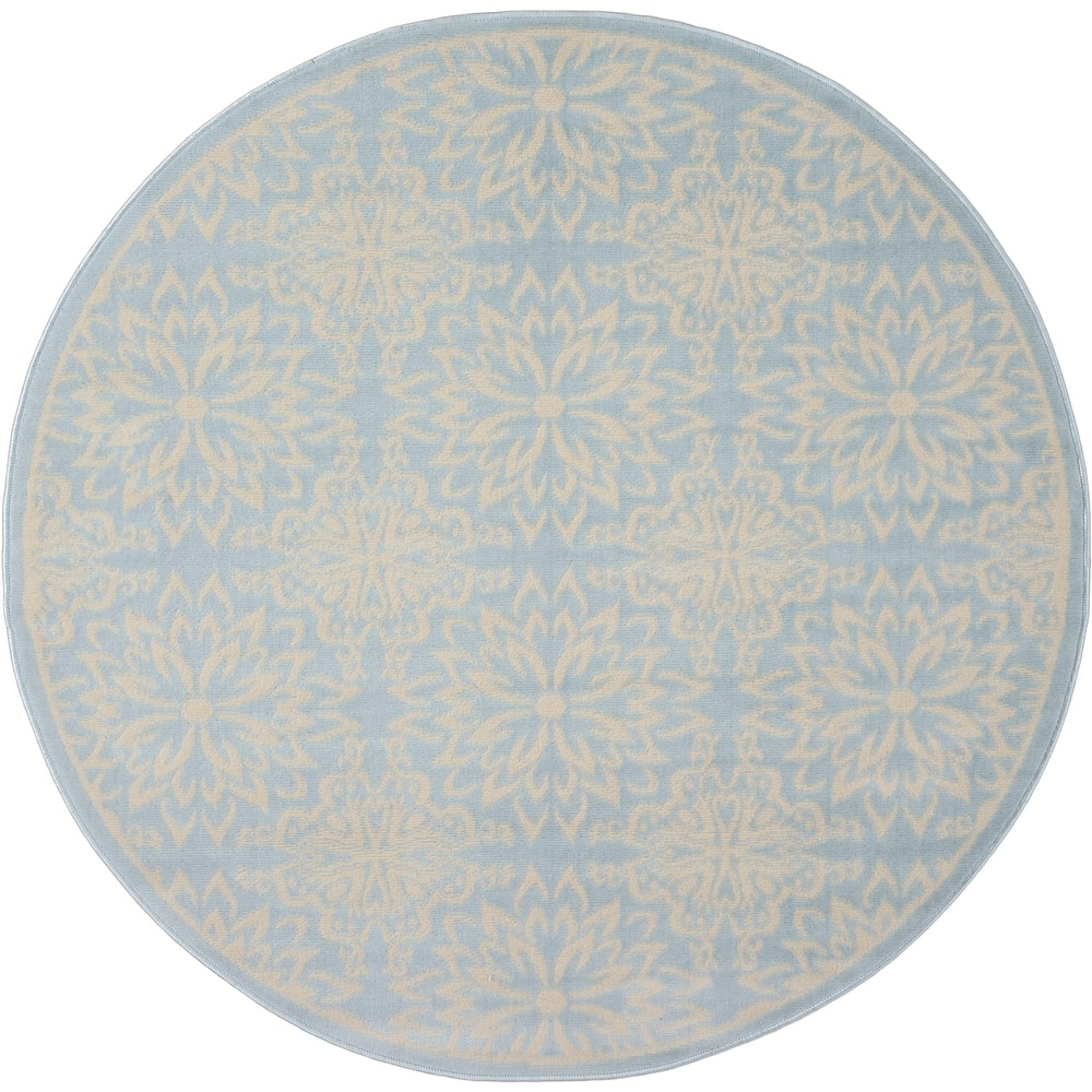 Nourison Jubilant Floral Medallion Area Rug