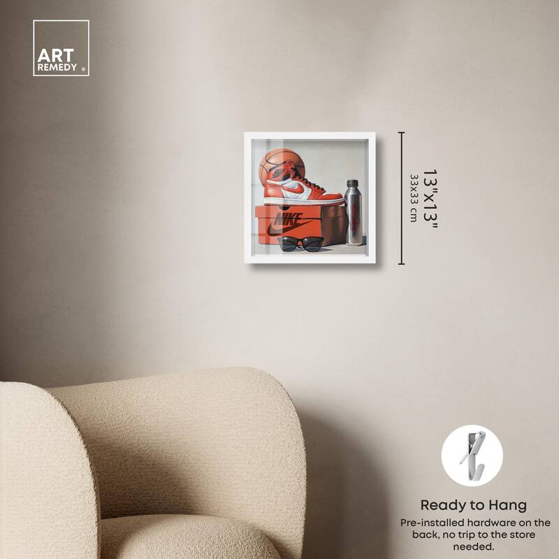 Basketball Practice Shadowbox by Art Remedy