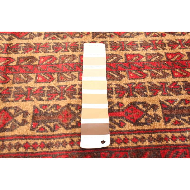 ECARPETGALLERY Hand-knotted Teimani Brown Wool Rug - 2'8 x 4'9