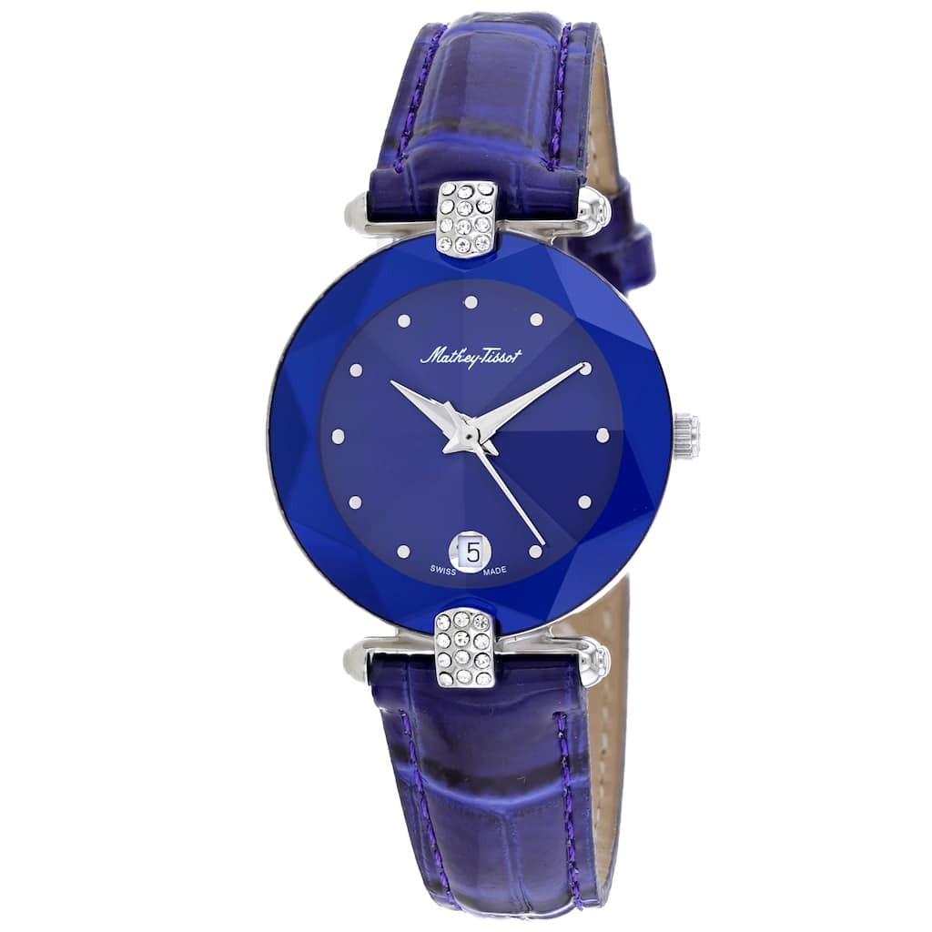 Mathey Tissot Women's Pyramide Blue Dial Watch - P316M - One Size