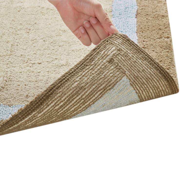 Madison Park Tradewinds Cotton Bath Rug