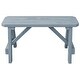 preview thumbnail 8 of 8, Pressure Treated Pine 3' Traditional Bench Gray Stain