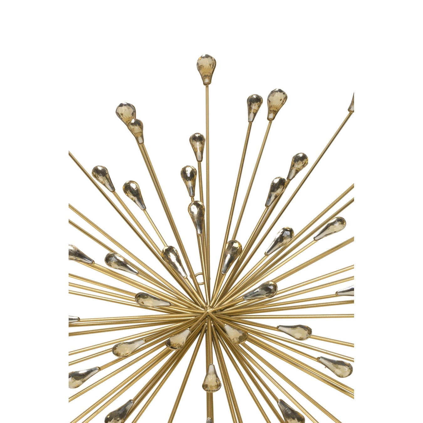 Shop Tripar Medium Gold Starburst Wall Art Overstock 21694999
