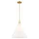 Option Satin Gold / Matte White
