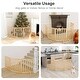 preview thumbnail 56 of 57, Wooden Freestanding Panels Pet Gate