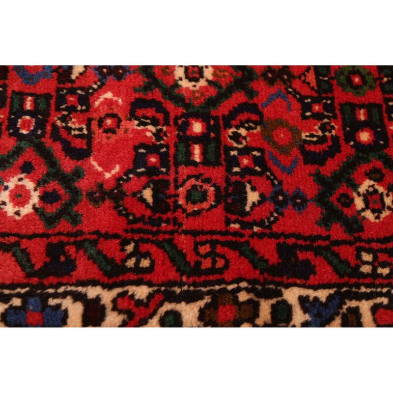 ECARPETGALLERY Hand-knotted Andelz Red Wool Rug - 2'9 x 9'9