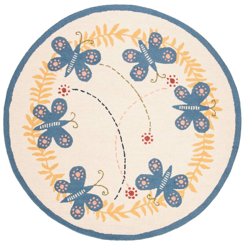 SAFAVIEH Handmade Kids Vinga Wool Rug