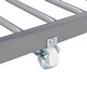 preview thumbnail 12 of 11, Modern style Metal Bunk Bed Twin Over Twin