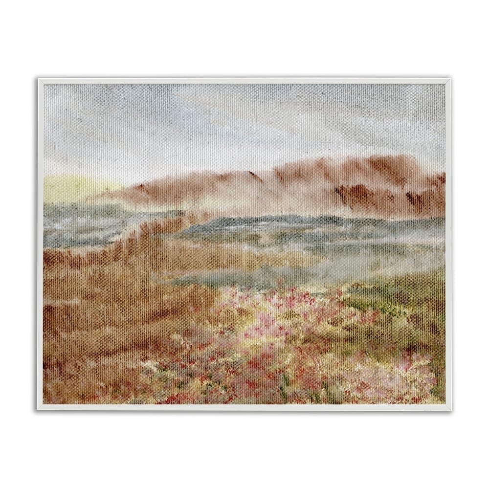 Stupell Vast Earthy Desert View Framed Giclee Art Design By Nikita Jariwala