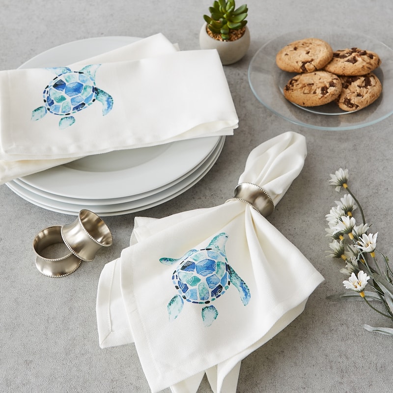 DII Blue Crab Printed Napkin (Set of 6)