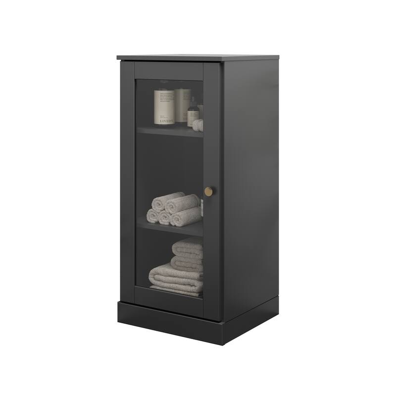 100% Solid Wood 16.5" Bathroom Cabinet with Optional Doors by Palace Imports