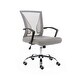 preview thumbnail 1 of 6, Modern Home Zuna Ergonomic Mesh Mid Back Office Desk Rolling Chair, Black & Gray - 26