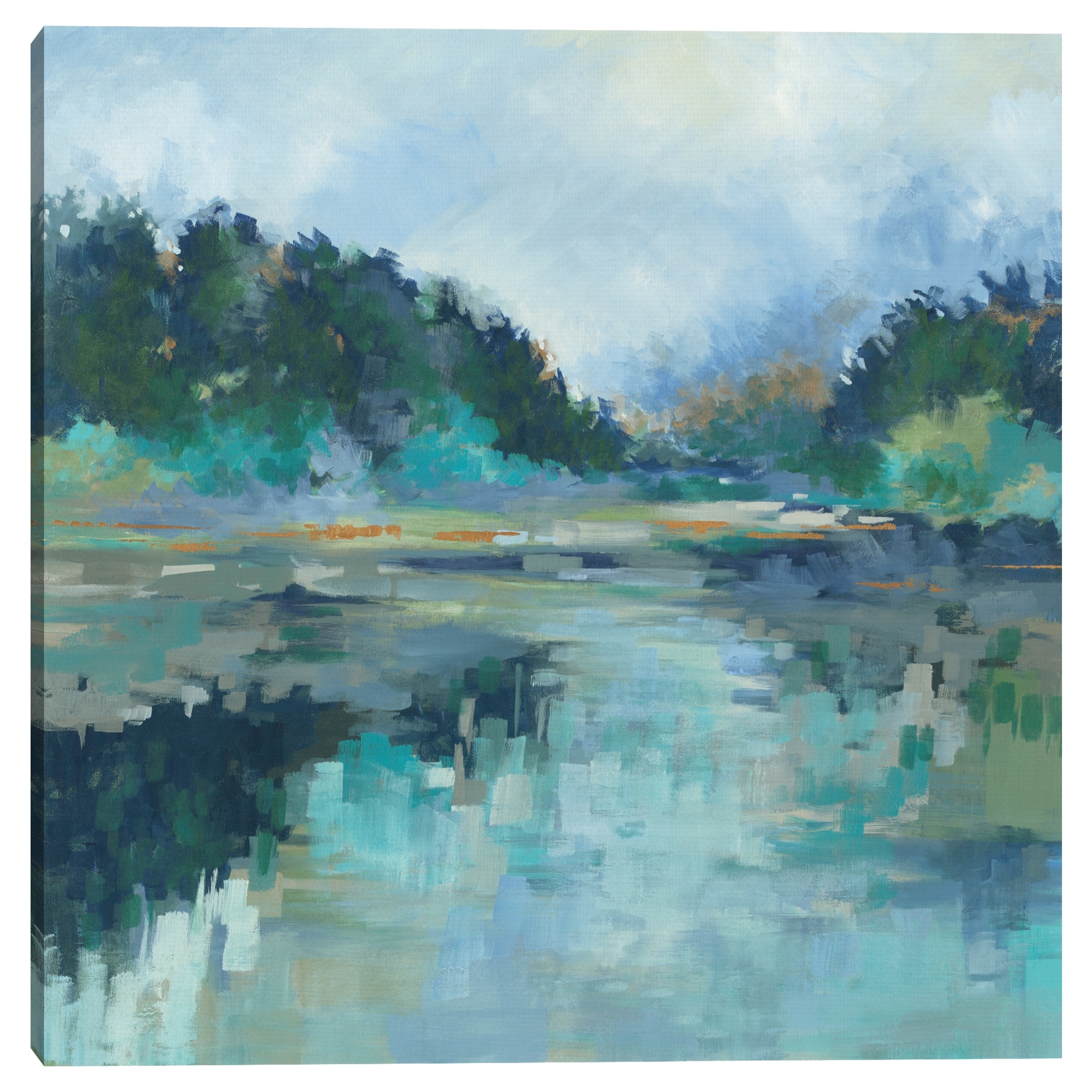 Peaceful Space by Liz Jardine Canvas Art Print