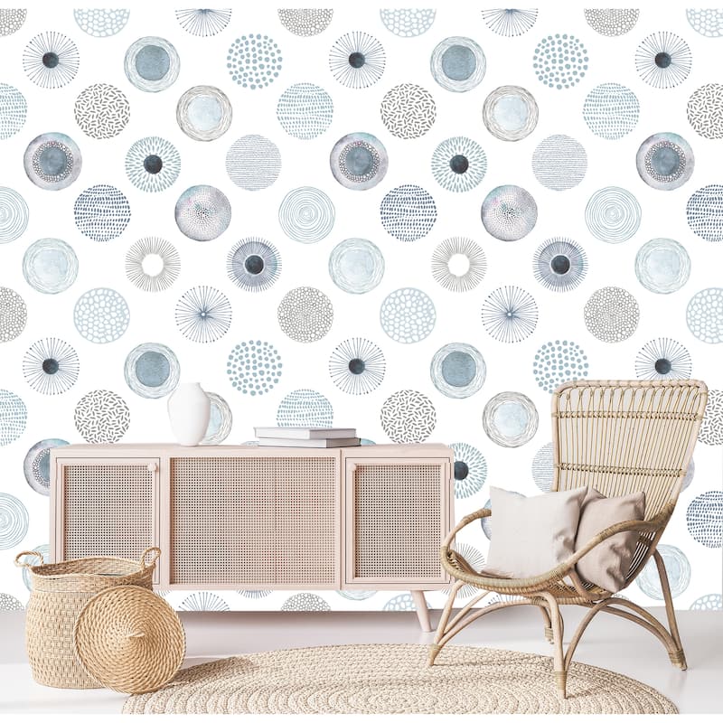 Bonila Dandelion Removable Wallpaper - 24'' inch x 10'ft