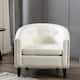 Option White Faux Leather