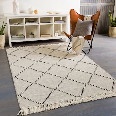 Artistic Weavers Teague Handmade Global Diamond Area Rug