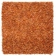 preview thumbnail 113 of 116, SAFAVIEH Handmade Leather Shag Alois Modern Rug 6' Square - Orange - Square