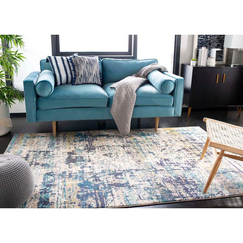 SAFAVIEH Madison Evangelina Modern Abstract Rug