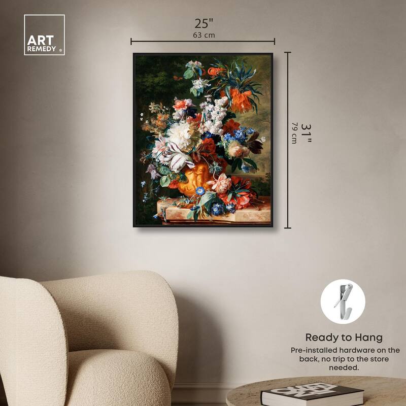 Bouquet of Flowers (1724) Canvas by Art Remedy