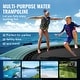 preview thumbnail 34 of 34, 10ft Inflatable Water Trampoline with Ladder and Pump for Lake or Pool