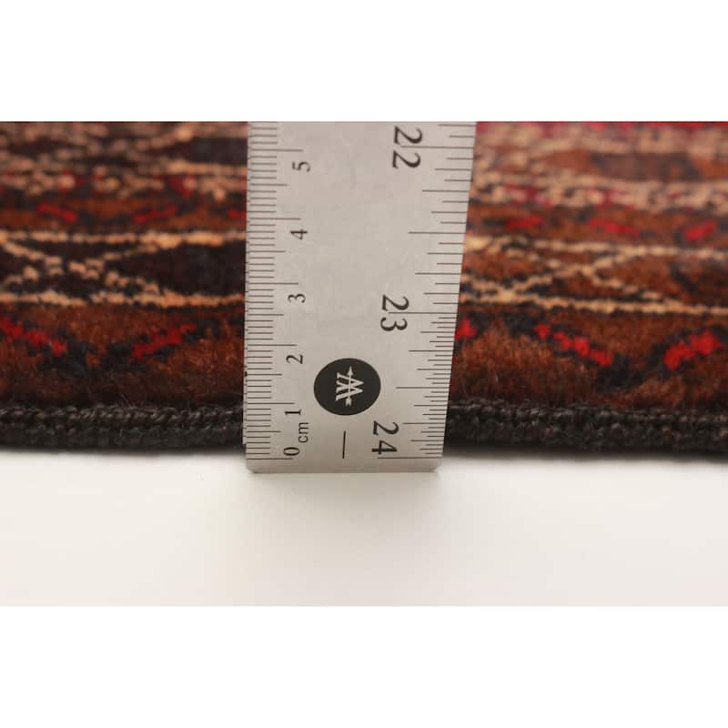 Teimani Brown Rug 2'7" x 5'2" - 2'7 x 5'2