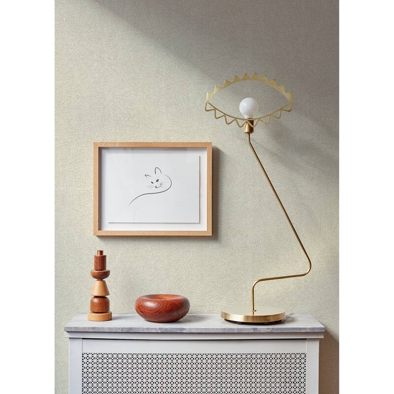 Advantage Blain White Texture Wallpaper - 20.9 x 396 x 0.025