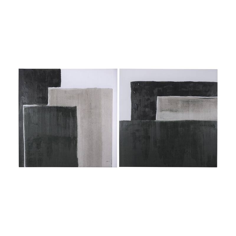 Blocks I (44 x 44 ) Canvas Art Print