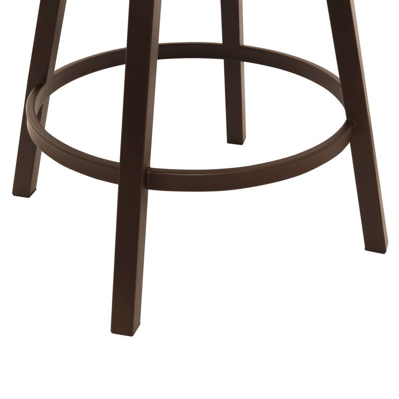Tempo Furniture Emerson Swivel 26" Counterstool w/ Fully Welded Metal Frame (Commercial Grade) by Furnish Theory (Var. Colors)