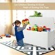 preview thumbnail 16 of 18, Toy Box Toy Storage Chest Bench with Safety Hinged Lid for Ages 3+