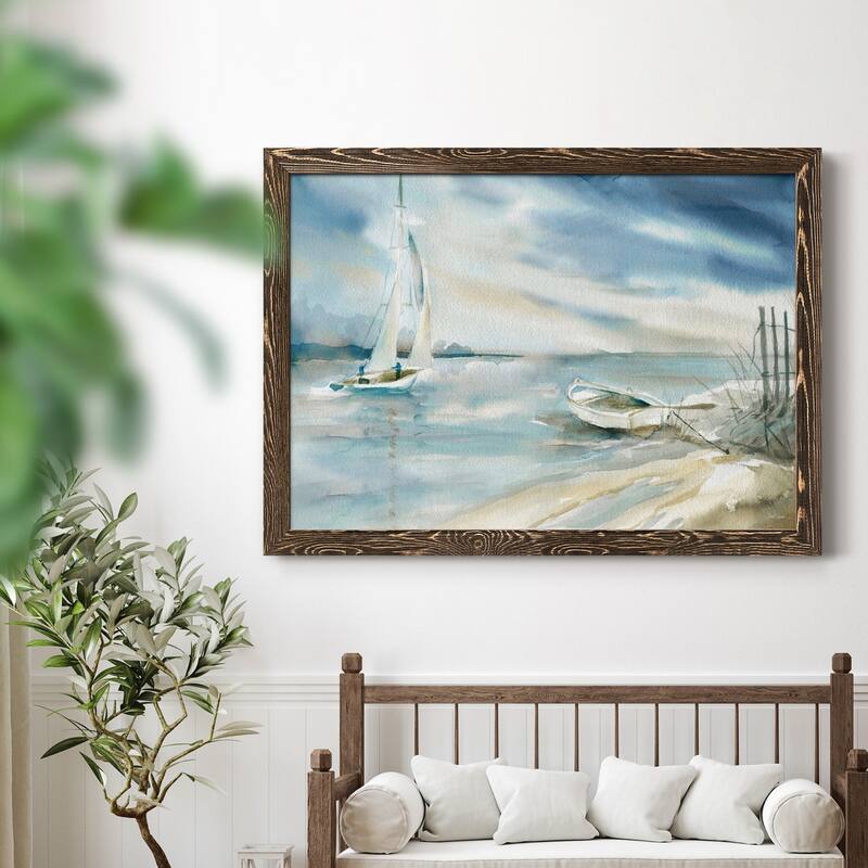 Subtle Sail-Premium Framed Canvas - Ready to Hang