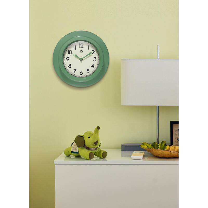 Retro Escape 9.75" Wall Clock - 9.75 in.